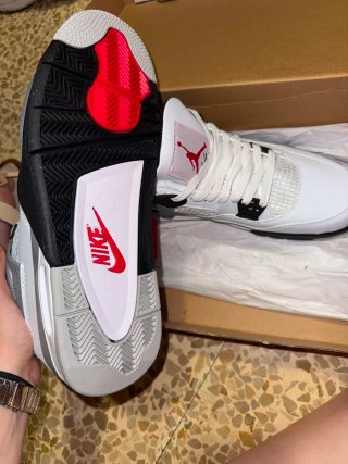 Jordan 4 White Cement