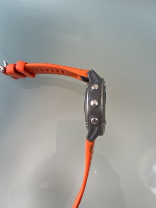 Garmin Fenix 6 Sapphire Naranja/Plata