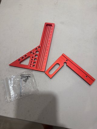 Escuadra 3D Carpintería Aluminio