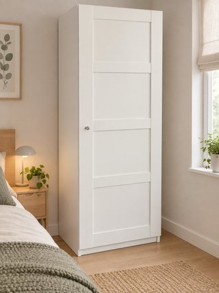 Armario blanco madera IKEA