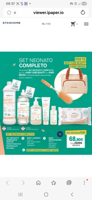 Set Neonatale Completo Stanhome