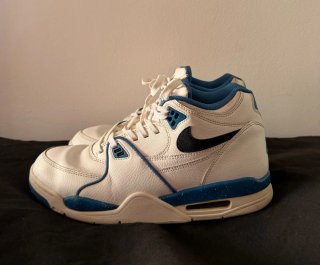 Zapatillas Nike Air Flight '89 Azul Blanco