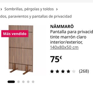 Biombo Decorativo Madera ikea