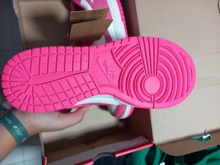 Nike Dunk Low Mujer Rosa y Blanco