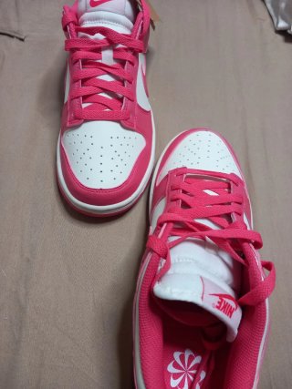 Nike Dunk Low Mujer Rosa y Blanco