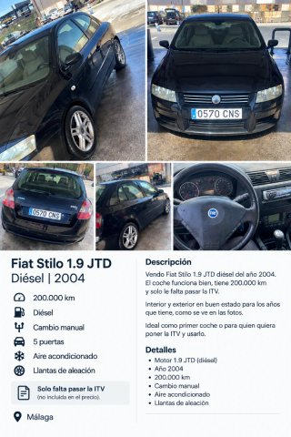 FIAT Stilo 2004