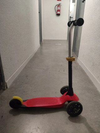 Patinete Oxelo 3 Ruedas Rojo
