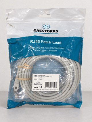 Cable Ethernet RJ45 Cat 6 F/UTP LSZH 10m