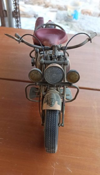Modellino Moto Esercito USA Vintage