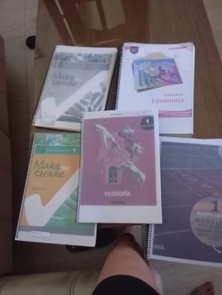 Lote de libros de 1 bachillerato