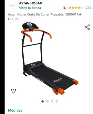 Cinta de Correr Plegable.