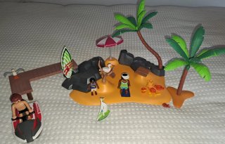 Playmobil Verano. Isla