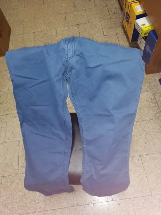 Pantaloni Jack Blu Garment Dyed Taglia 56