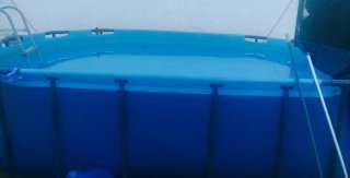 Piscina Ovalada Tubular 427x250x100 cm