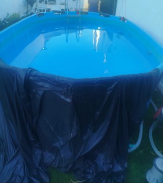 Piscina Ovalada Tubular 427x250x100 cm