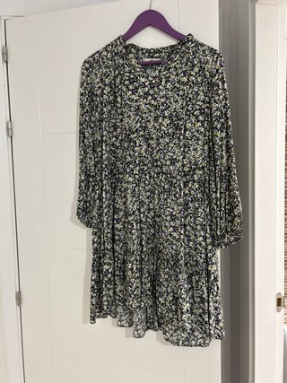 Vestido estampado floral Mango