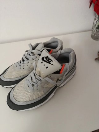Zapatillas Nike Air Gris Naranja