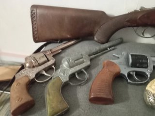 Colección de armas de juguete antiguas