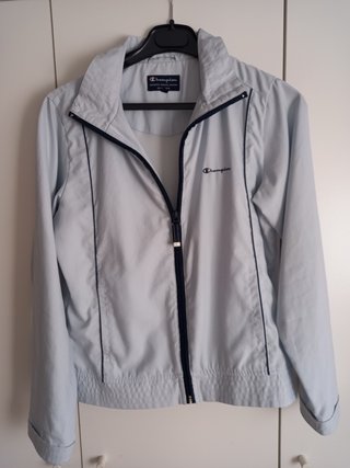 Giubbotto antivento Champion Blu Retro Vintage
