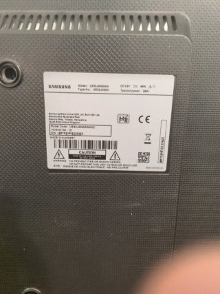 Televisor Samsung Negro