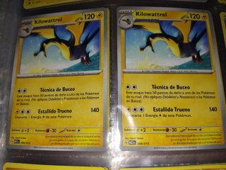 Promo MacDonals Kilowattrel Fase 1 Pokémon Carta