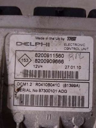 Renault 287190 centralita 8200911560 clio iii 1.5