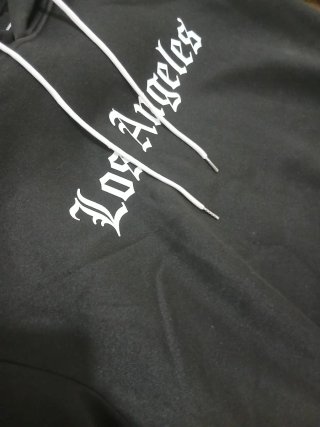 Sudadera Los Angeles Negra Talla S