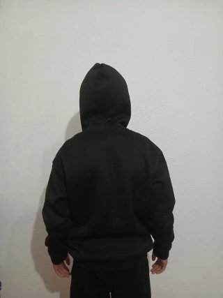 Sudadera Los Angeles Negra Talla S