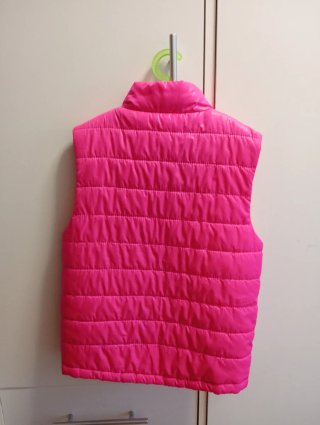 Chaleco de niña rosa H&M