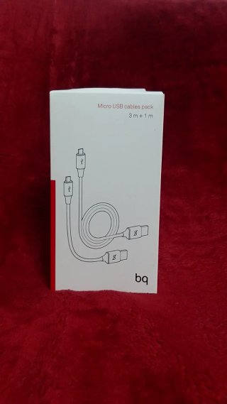 Pack 2 Cables Micro USB BQ (3m + 1m)