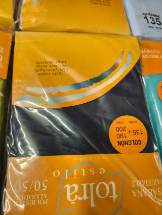 Juego de sábanas bajeras para cama de matrimonio