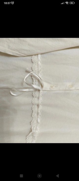 Camicia da notte panna