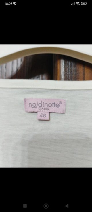 Camicia da notte panna