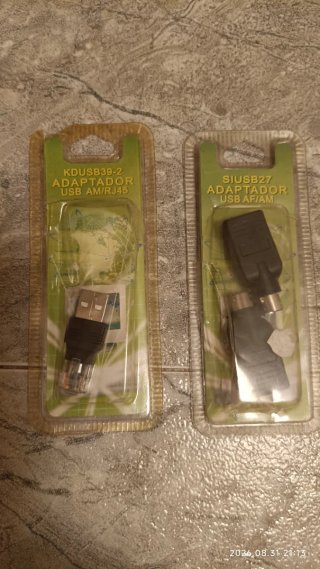 Adaptador USB a Mini USB