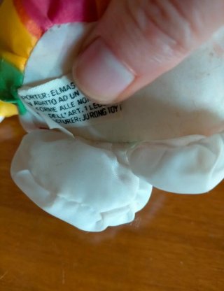 Peluche Conejito Arcoíris