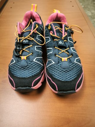 Zapatillas CMP niña negras y rosas