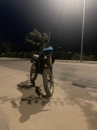 Derbi Senda G Enduro Moto Azul/Negra