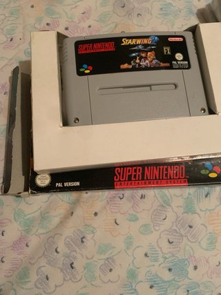 Starwing SNES Nintendo Super FX