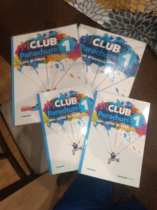 Club Parachute 1, méthode de français Livre