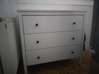Cómoda Ikea Hemnes 3 cajones