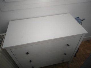 Cómoda Ikea Hemnes 3 cajones