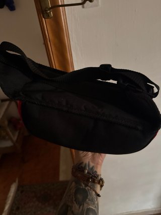 Marsupio uomo Schwan Stabilo grigio/rosso