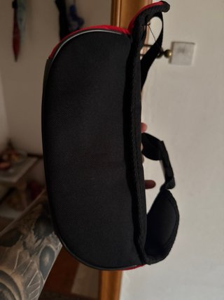 Marsupio uomo Schwan Stabilo grigio/rosso