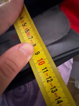 Marsupio uomo Schwan Stabilo grigio/rosso
