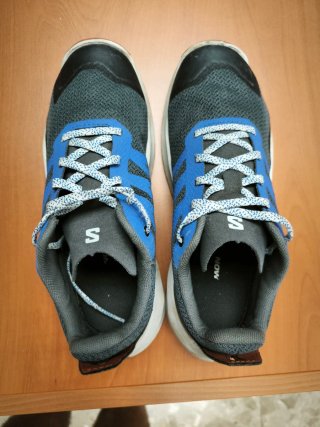 Zapatillas Salomon Trail Running Azul/Gris