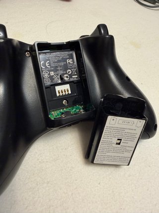 Mando Xbox 360 Azul Cromado