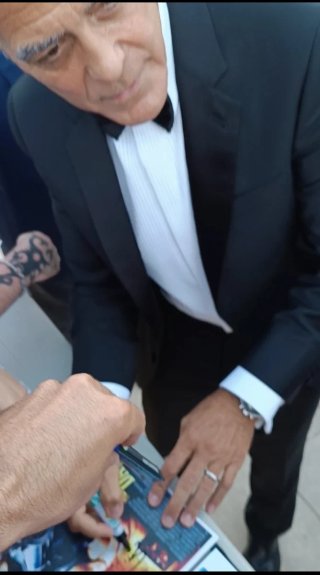 Autografo autentico di Louis Garrel mostra cinema