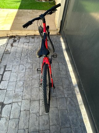 Bicicleta Montaña 24 Rockrider Roja