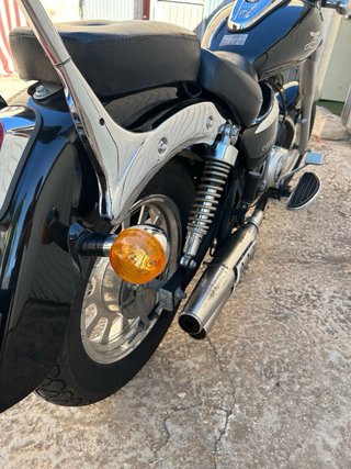 Moto Cruiser Negra