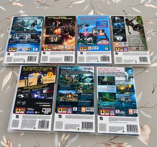 Lote 7 giochi PSP